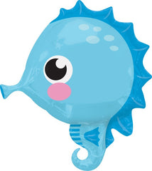 Baby Seahorse Foil Balloon 18" - Pretty Day