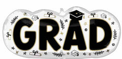 Grad Icon Jumbo Foil Balloon 30" - Pretty Day