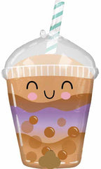 Boba Tea 29" Jumbo Foil Balloon - Pretty Day