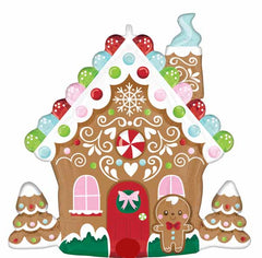 Gingerbread House Jumbo Foil Balloon 27" - Pretty Day