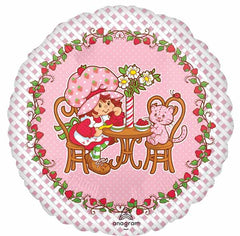 Strawberry Shortcake Round Foil Balloon 17" - Pretty Day