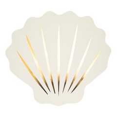 Seashell Paper Placemat 12pk. - Pretty Day