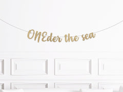 ONEder the Sea Banner, Under the Sea 1st Birthday Party Decorations, Ocean Themed First Birthday, Mermaid 1st Birthday Party Decorations - Pretty Day