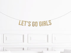 Let&#39;s Go Girls Banner, Cowgirl Birthday Party Decorations, Cowgirl Bachelorette Party, Let&#39;s Go Girls Party Decorations