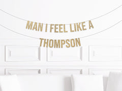 Austin Bachelorette Decorations, Man I Feel Like a Bride Banner, Cowgirl Bachelorette Party Decorations, Last Rodeo, Nashville Bach Decor - Pretty Day