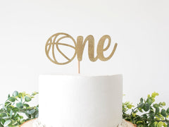 Basketball 1st Birthday Decorations, Basketball 1st Birthday Cake Topper, Rookie Year Decor, Our Little Rookie Party Supplies, First One Boy - Pretty Day