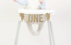 Fairy Birthday Highchair Banner, Fairy 1st Birthday Cake Smash Sign, Fairy First Birthday High Chair Sign, Theme Themed, Party Supplies - Pretty Day