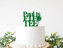 Custom Fiftee Cake Topper, 50th Golf Birthday Decorations, Fif tee Birthday Decor, Golf Lover Husband Man Birthday Decor Sign, Fiftieth - Pretty Day