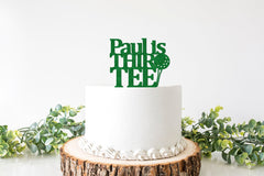 Custom Thirtee Cake Topper, 30th Golf Birthday Decorations, Thir Tee Birthday Decor, Golfing Lover Husband Man Birthday Decor Sign, Thirieth - Pretty Day