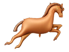 Jumping Tan Horse Jumbo Foil Balloon - Pretty Day