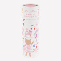 Meri Meri Kitten Club Coloring Roll