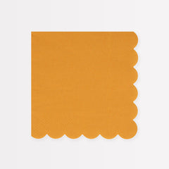 Harvest Yellow Napkins Large 16pk. - Pretty Day