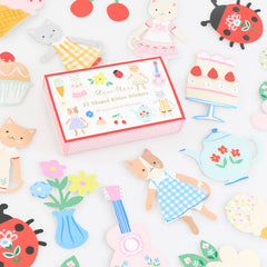 Kitten Club Shaped Stickers 25pk.