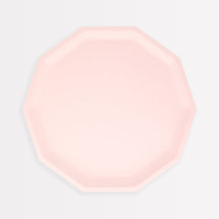 Pink Decagon Compostable Side Plates 8pk. - Pretty Day