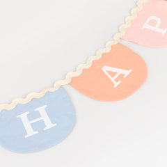 Happy Birthday Fabric Garland - Pretty Day