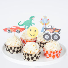 Monster Truck Cupcake Kit 24pk. - Pretty Day
