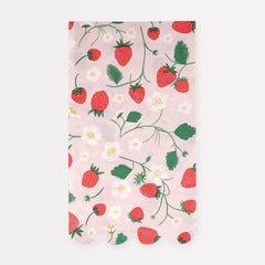 Strawberry Pattern Napkins Large 16pk. - Pretty Day