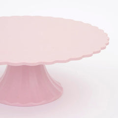 Meri Meri Pink Bamboo Fiber Cake Stand- Medium - Pretty Day