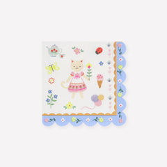 Kitten Club Napkins Small 16pk.