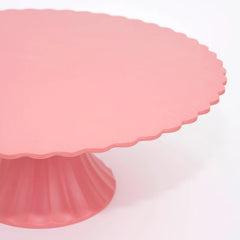Meri Meri Pink Bamboo Fiber Cake Stand - Large - Pretty Day