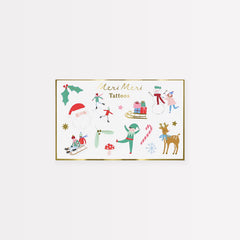 Mixed Icon Christmas Temporary Tattoos - Pretty Day