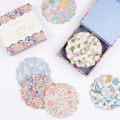 Meri Meri x Liberty Mixed Set Coasters 6pk.