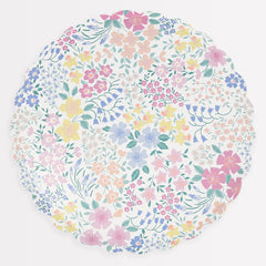 Cottage Garden Dinner Plates 8pk. - Pretty Day