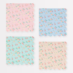 Vintage Ditsy Floral Napkins Small 16pk. - Pretty Day