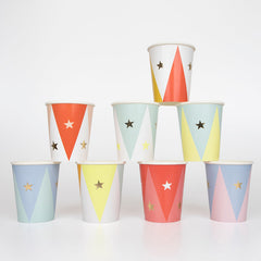 Circus Cups - 8pk - Pretty Day
