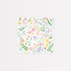 Meadow Unicorns Napkins Large 16pk. - Pretty Day
