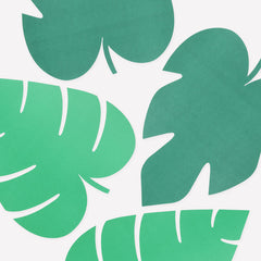 Tropical Leaf Paper Placemats 12pk.