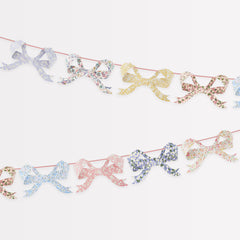 Meri Meri x Liberty Bow Garland - Pretty Day