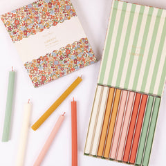 Meri Meri x Liberty June Blossom Candle Gift Box 10pk. - Pretty Day