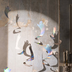 Halloween Spinning Ghost Decorations 10pk. - Pretty Day