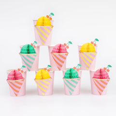 Ice Cream Party Cups 8pk. - Pretty Day