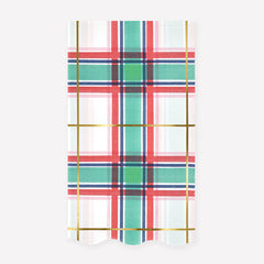 Christmas Tartan Guest Napkins 16pk - Pretty Day