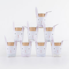 Lop Eared Bunny Cups 8pk. - Pretty Day