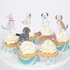Puppy Cupcake Kit (x 24 toppers) - Pretty Day