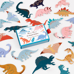 Dinosaur Shaped Stickers - Pretty Day