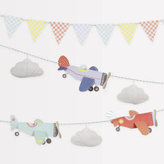 Airplane Party Garland - Pretty Day