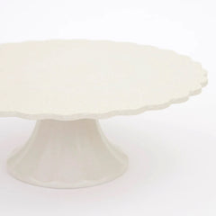 Meri Meri White Bamboo Fiber Cake Stand - Small - Pretty Day