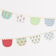 Molly Mahon x Meri Meri Fabric Garland - Pretty Day