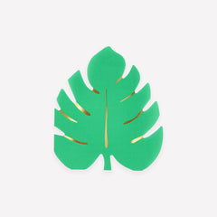 Meri Meri Tropical Leaf Napkins 16pk.
