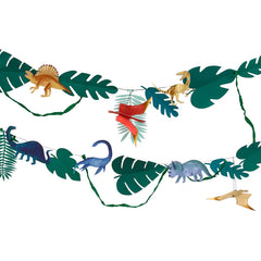Dinosaur Party Garland Banner - Pretty Day