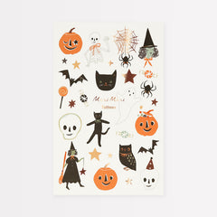 Meri Meri It' Halloween Temporary Tattoo Sheets (2 Sheets) - Pretty Day