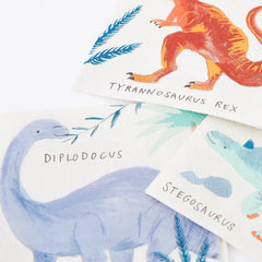 Meri Meri - Dinosaur Napkins - Small 16pk. - Pretty Day