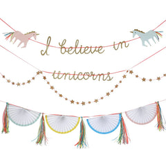 Meri Meri Unicorn Party Garland - Pretty Day