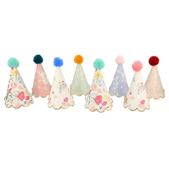 Meri Meri English Garden Party Floral Mini Party Hats - Pretty Day