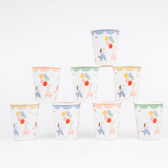 Animal Friends Cups 8pk. - Pretty Day