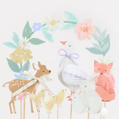 Little Animals Cake Toppers